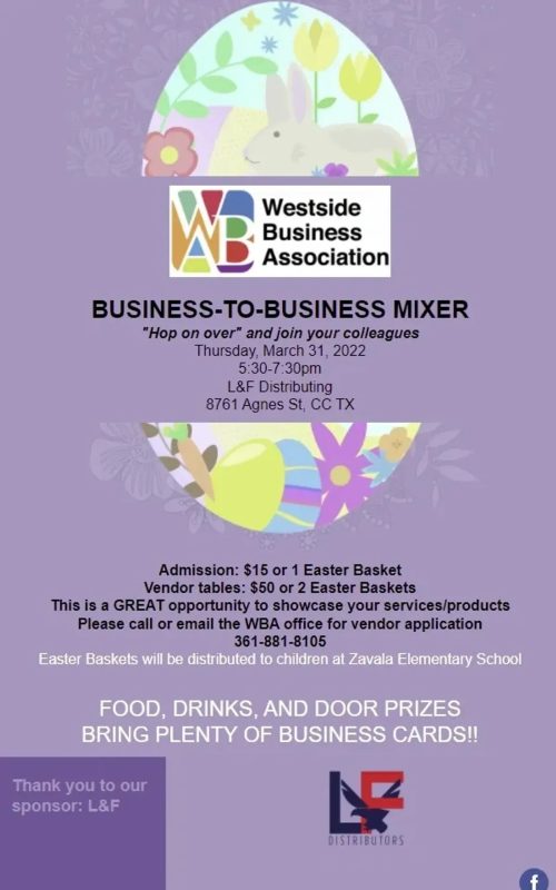 march 2022 business to business mixer